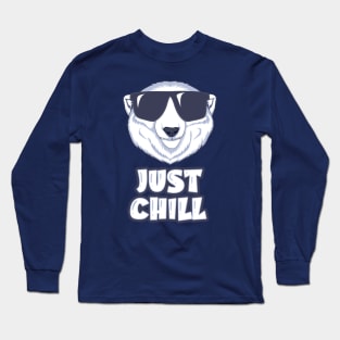 Just Chill Bear Lover Long Sleeve T-Shirt